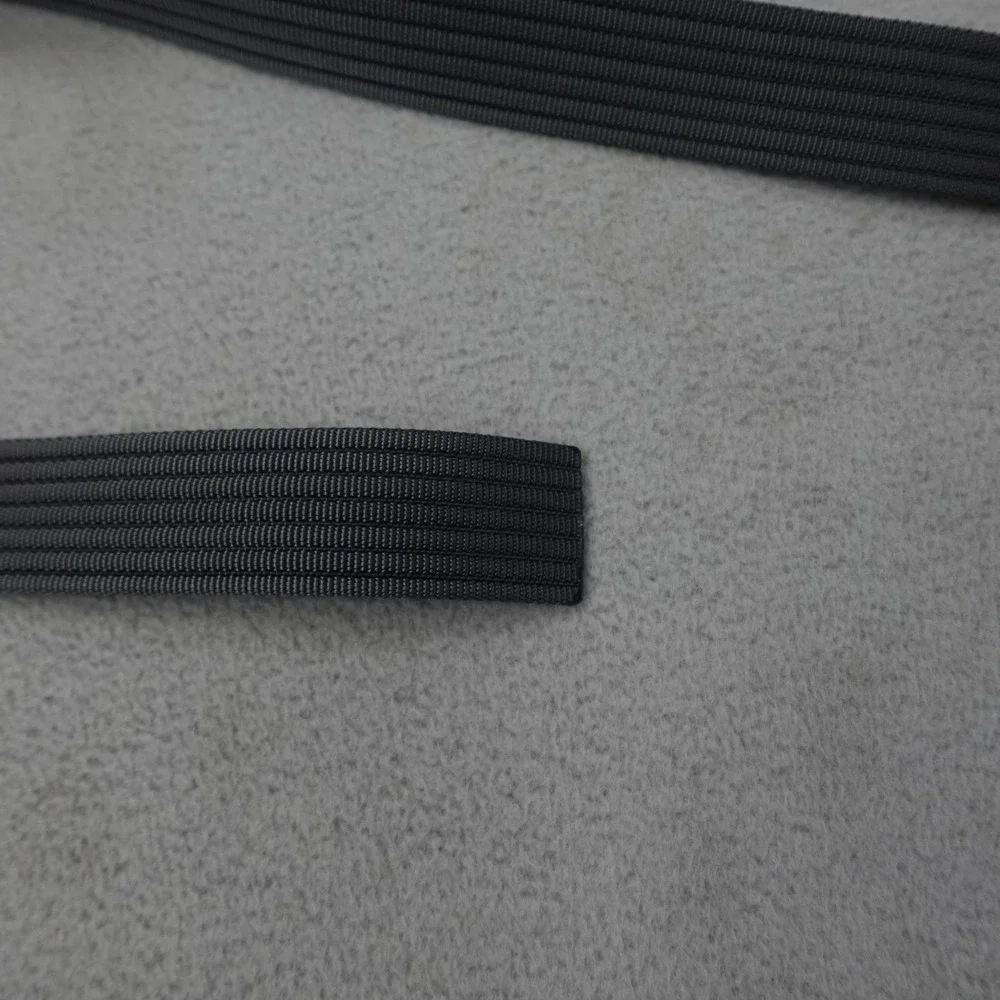 GRIP6 Belt Gray Nylon Webbing Floral Buckle USA Made Adjustable 34